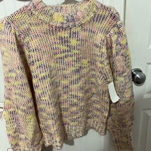NWOT Womens All in Favor Size M Sweater